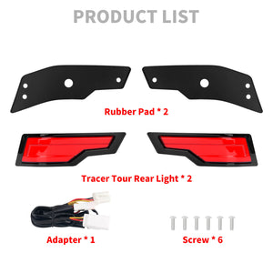 LA0275_HCmotorku_LED Tail Lights Tour-Pak Lights for Harley Touring‘14-’23