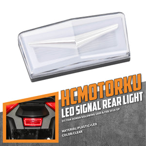 LA027601_HCmotorku LED Rear Brake Tail Light Stop Lamp For Honda Goldwing ‘18-Up Clear Installation