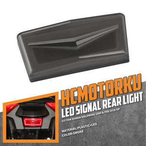 LA027602_HCmotorku LED Rear Brake Tail Light Stop Lamp For Honda Goldwing ‘18-Up Smoke