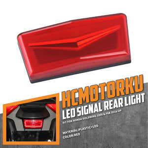 LA027603_HCmotorku LED Rear Brake Tail Light Stop Lamp For Honda Goldwing ‘18-Up Red