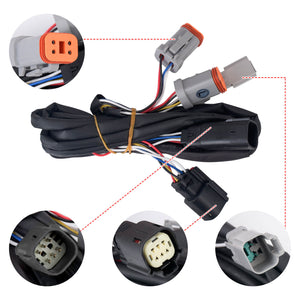 LA028401 HCmotorku LED Fender Tail Lights Turn Signal Brake Signal For Harley Touring ‘14-Up CVO Road Glide Street Glide Road King Detail
