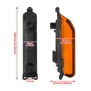 LA028401 HCmotorku LED Fender Tail Lights Turn Signal Brake Signal For Harley Touring ‘14-Up CVO Road Glide Street Glide Road King Size