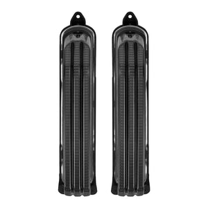 LA028402 HCmotorku Grey LED Fender Tail Lights Turn Signal Brake Signal For Harley Touring ‘14-Up CVO Road Glide Street Glide Road King