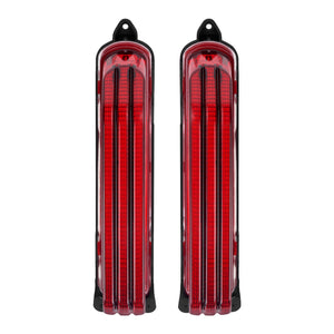 LA028403 HCmotorku Red LED Fender Tail Lights Turn Signal Brake Signal For Harley Touring ‘14-Up CVO Road Glide Street Glide Road King