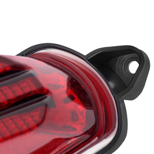 LA028403 HCmotorku Red LED Fender Tail Lights Turn Signal Brake Signal For Harley Touring ‘14-Up CVO Road Glide Street Glide Road King