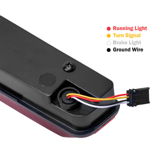 LA028502 HCmotorku Red LED Tail Lights Turn Signal Brake Signal For Harley Touring CVO Road Glide Street Glide ‘23-Up