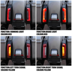 LA028502 HCmotorku Red LED Tail Lights Turn Signal Brake Signal For Harley Touring CVO Road Glide Street Glide ‘23-Up