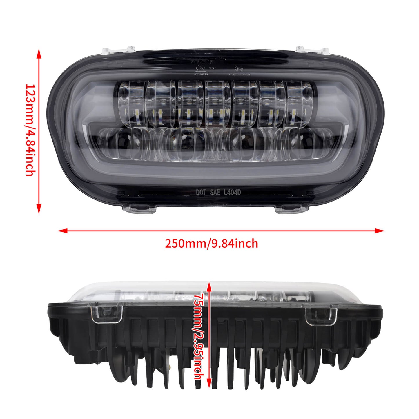 LA028601_HCmotorku High-Performance LED Projector Headlight for Harley Fat Bob '08-'24