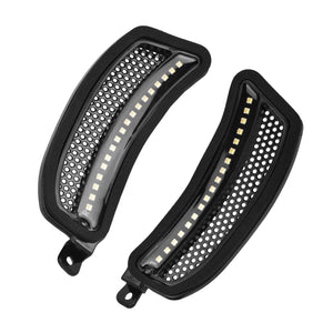 LA030001 HCmotorku Front Fairing Side Vent Lights For Harley Low Rider ST '22-'24