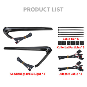 LA030101 hcmotorku Motorcycle LED Saddlebag Brake Lights Kit For Harley softail sport glide - product list