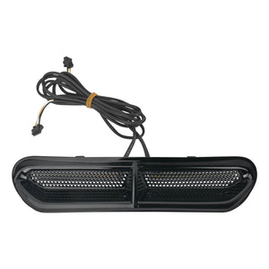 LA030301_HCmotorku_Premium Batwing Fairing Vent Trim LED Light for Harley Street Glide '14-'23 Black