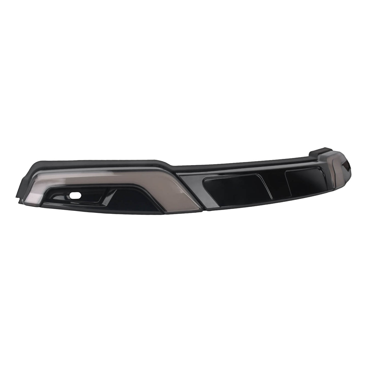 LA030701_HCmotorku Dynamic LED Windshield Trim Light for Harley Touring Models 2014-2025 Black