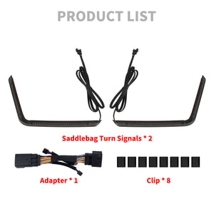 LA030801_HCmotorku_Bright LED Saddlebags Lights Turn Signal Brake Lights Tail Lights-Black for Harley Touring ‘24-’25 CVO 2023 Street Glide Tri Glide CVO Road Glide CVO Street Glide Product List