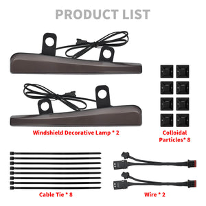 LA031201_HCmotorku_Smoked Lens Dual-Function LED Windshield Side Accents For Harley Road Glide '24-Up Product List