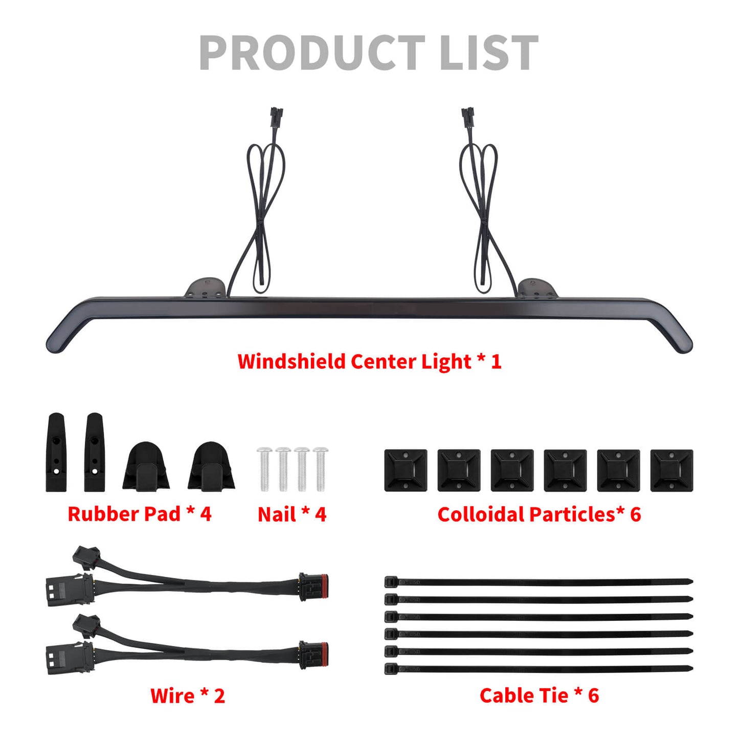 LA031301_HCmotorku_Waterproof LED Windshield Light Strip Turn Signal For Harley Road Glide CVO '23-Up Product List