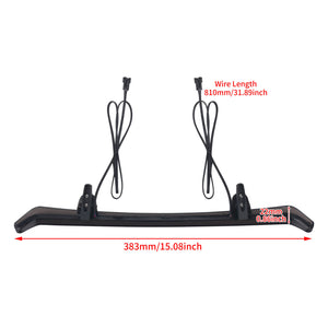 LA031301_HCmotorku_Waterproof LED Windshield Light Strip Turn Signal For Harley Road Glide CVO '23-Up Size