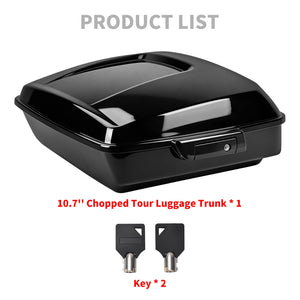Chopped Tour Pack with Diamond Stitched Liner for Harley Touring 2014-2025 | HCmotorku