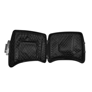 Low-Profile Vivid Black Tour Pack with Stitched Liner Fit Harley Touring 2014-2025 | HCmotorku