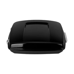 Low-Profile Vivid Black Tour Pack with Stitched Liner Fit Harley Touring 2014-2025 | HCmotorku