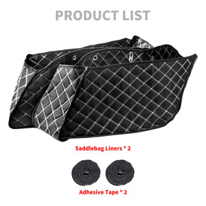 LU000501 HCmotorku White Stitching Saddlebag Liners Carpet Inserts For Indian Chieftain ‘19-’23 Pursuit ‘22-’23 Roadmaster ‘21-’23 Product List