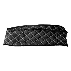 LU000501 HCmotorku White Stitching Saddlebag Liners Carpet Inserts For Indian Chieftain ‘19-’23 Pursuit ‘22-’23 Roadmaster ‘21-’23