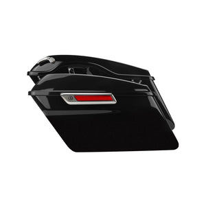 LU000602 HCmotorku Hard Saddlebags with Selectable Latches for Harley Touring 