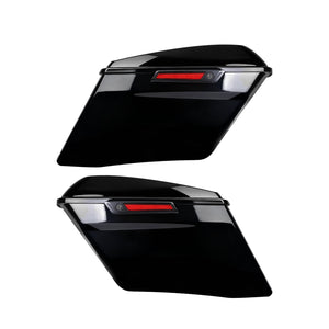 LU000701 HCmotorku 4" Extended Saddlebags for Harley Touring '14-'24