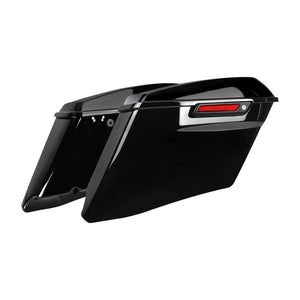 LU000701 HCmotorku 4" Extended Saddlebags for Harley Touring '14-'24