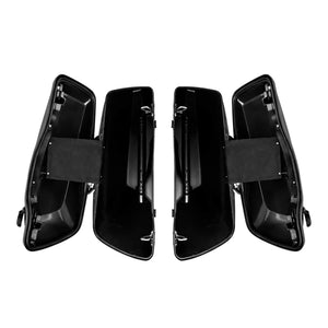 LU000701 HCmotorku 4" Extended Saddlebags for Harley Touring '14-'24