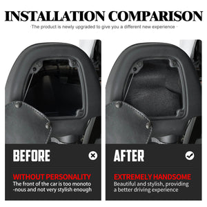 LU001101_HCmotorku_Black Fairing Lowers Fitted Glove Box Liners for Harley Touring Trike ‘83-’13 