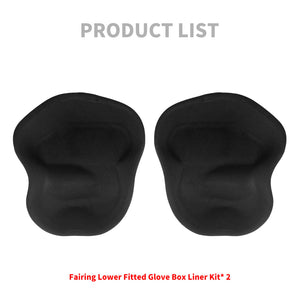 LU001101_HCmotorku_Black Fairing Lowers Fitted Glove Box Liners for Harley Touring Trike ‘83-’13 Product List