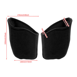 LU001201_HCmotorku_Black Glove Box Liners Storage Compartment Liners for Harley Road Glide ‘24-Up Size