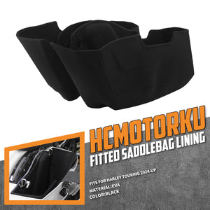 GE001301_HCmotorku_Black Saddlebag Inserts Liners for Harley Road Glide Street Glide ‘24-Up CVO Street Road Glide