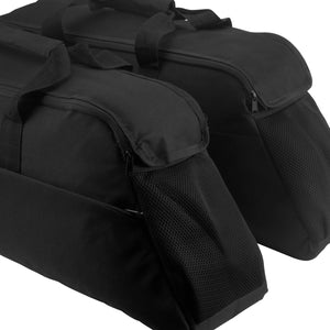 LU001701 hcmotorku Black Saddlebag Travel Insert Bags for Harley touring - details