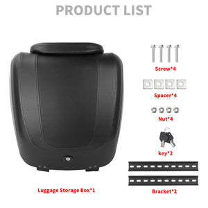 LU001901 HCmotorku Black Tour Pack With Backrest for Harley Product List