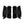 LU002001 hcmotorku gloss black saddlebags set touring 2003 black latch interior