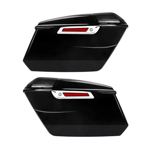 Direct Fit Vivid Black Hard Saddlebags & Audio Lids For Harley CVO Road Glide 2023-2025 | HCmotorku