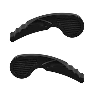 LU002201_HCmotorku_Non-Slip Saddlebag Hard Bag Latch Handles Kit for Harley Touring '14-'25 Black
