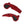 LU002203_HCmotorku_Non-Slip Saddlebag Hard Bag Latch Handles Kit for Harley Touring '14-'25 Red