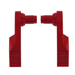 LU002203_HCmotorku_Non-Slip Saddlebag Hard Bag Latch Handles Kit for Harley Touring '14-'25 Red