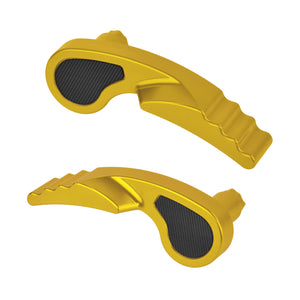 LU002204_HCmotorku_Non-Slip Saddlebag Hard Bag Latch Handles Kit for Harley Touring '14-'25 Gold
