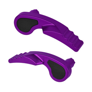 LU002206_HCmotorku_Non-Slip Saddlebag Hard Bag Latch Handles Kit for Harley Touring '14-'25 Purple