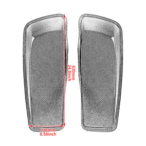 LU002801 hcmotorku carbon fiber saddlebag lids touring 2019 black size