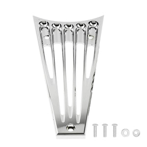 MP065702 HCmotorku CNC Radiator Frame Grill Chrome Fit For Harley Touring FLHR FLTR FLHX 2014-2016 