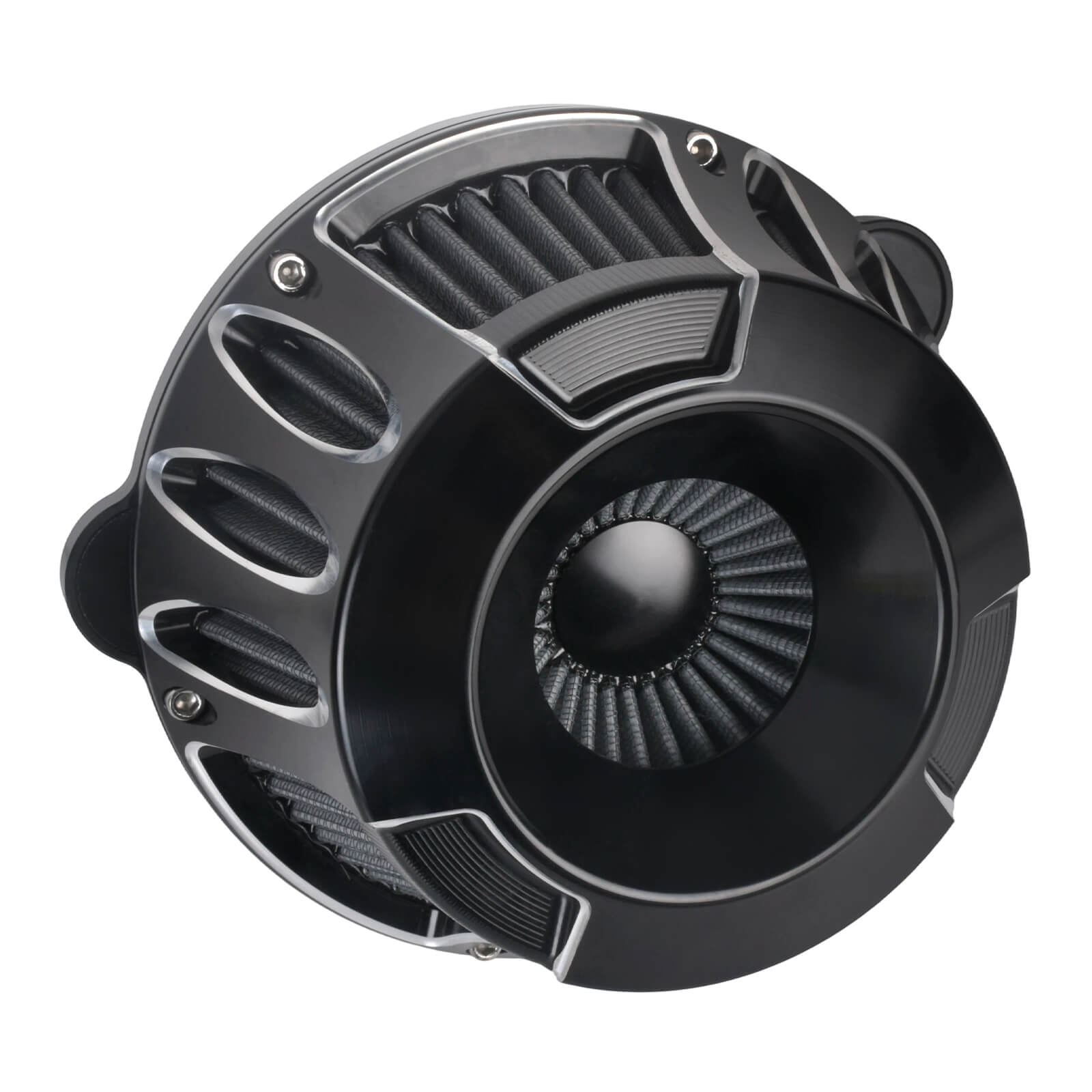 MP153-E HCmotorku CNC Air Cleaner with Grey Intake for Harley 2023-2025 CVO Road Glide Street Glide 2025 Softail 