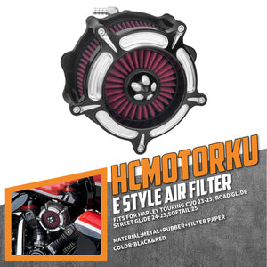 MP315-950E HCmotorku High-Flow CNC Air Intake Cleaner Filter System for Harley Touring CVO & Softail 2023-2025