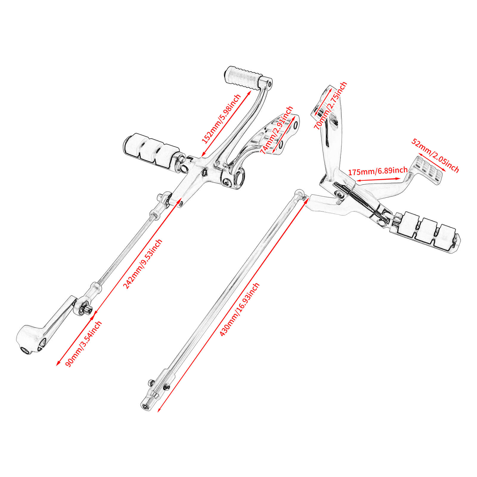 PE000104-hcmotorku-forward-control-pegs-levers-linkages-size