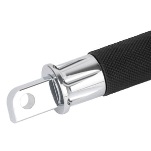 PE001903 HCmotorku Heavy-Duty Billet Aluminum Passenger Rear Footpegs for Harley ‘84-’25 Softail Touring Chrome
