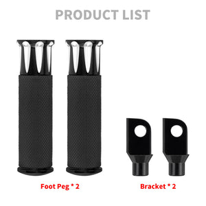 PE0019_HCmotorku_ Aluminum Passenger Rear Footpegs for Harley Product List