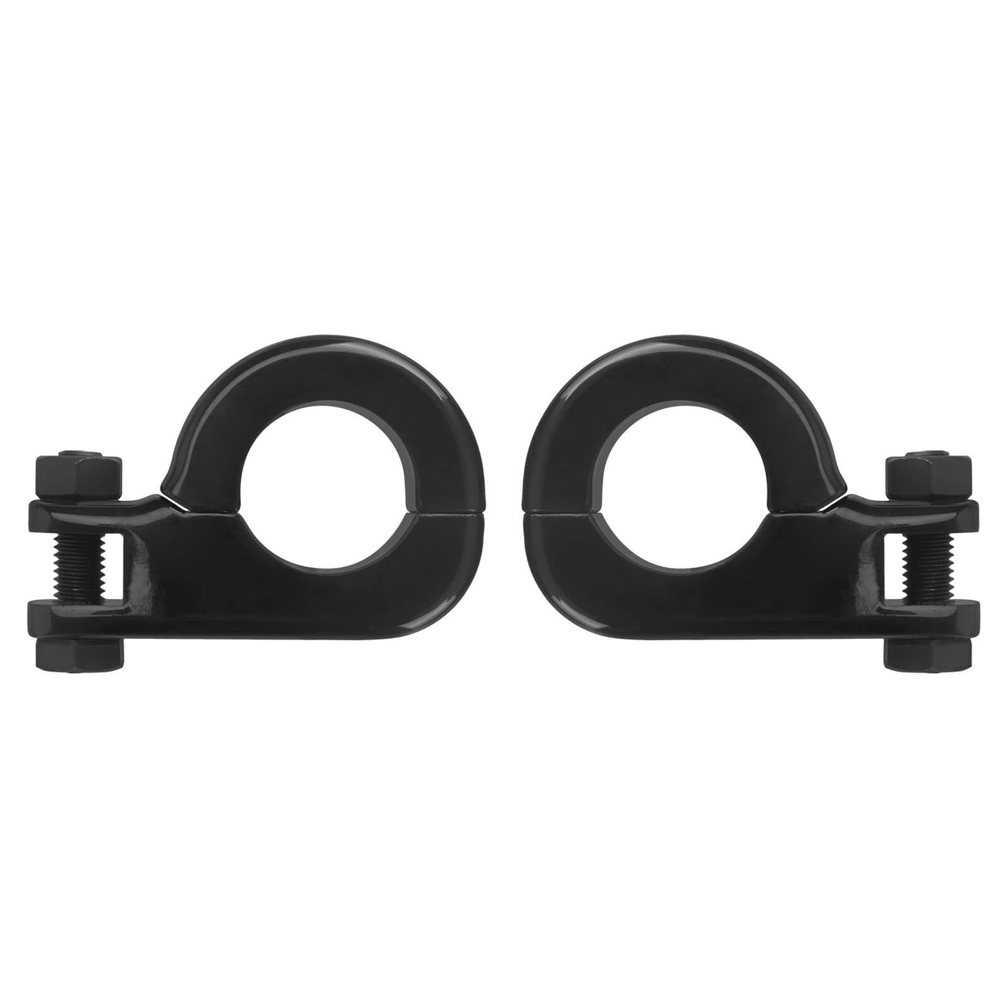 Footpeg Clamp for 1.25“ Highway Crash Bar Black Fit Harley Street Glide | HCmotorku